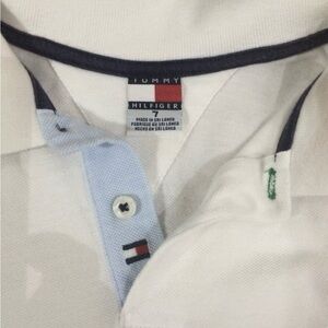 Tommy Hilfiger Kids White Polo size 7